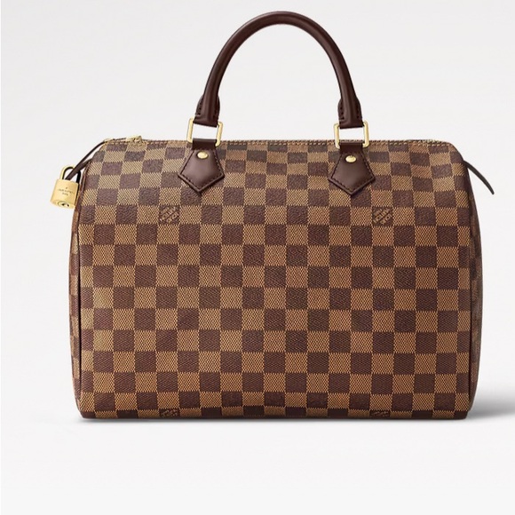 LOUIS VUITTON DAMIER EBENE SPEEDY 30 - Picture 1 of 11